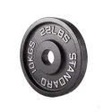 Olympic Cast Iron Plate Set 147.5 kg - Barbell - view 4