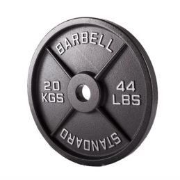 Juego de discos olímpicos 147.5kg - Barbell