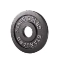 Set dischi olimpici in ghisa Legacy 187,5 kg - vista 6