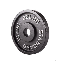 Set dischi olimpici in ghisa 187,5 kg