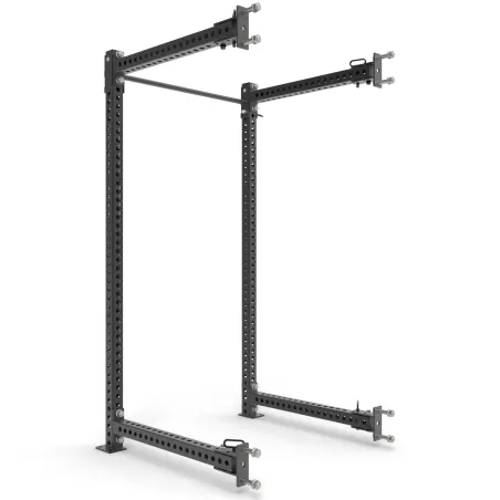 Rack pieghevole CS-1, rack da squat a parete per squat, trazioni e dip - vista 2