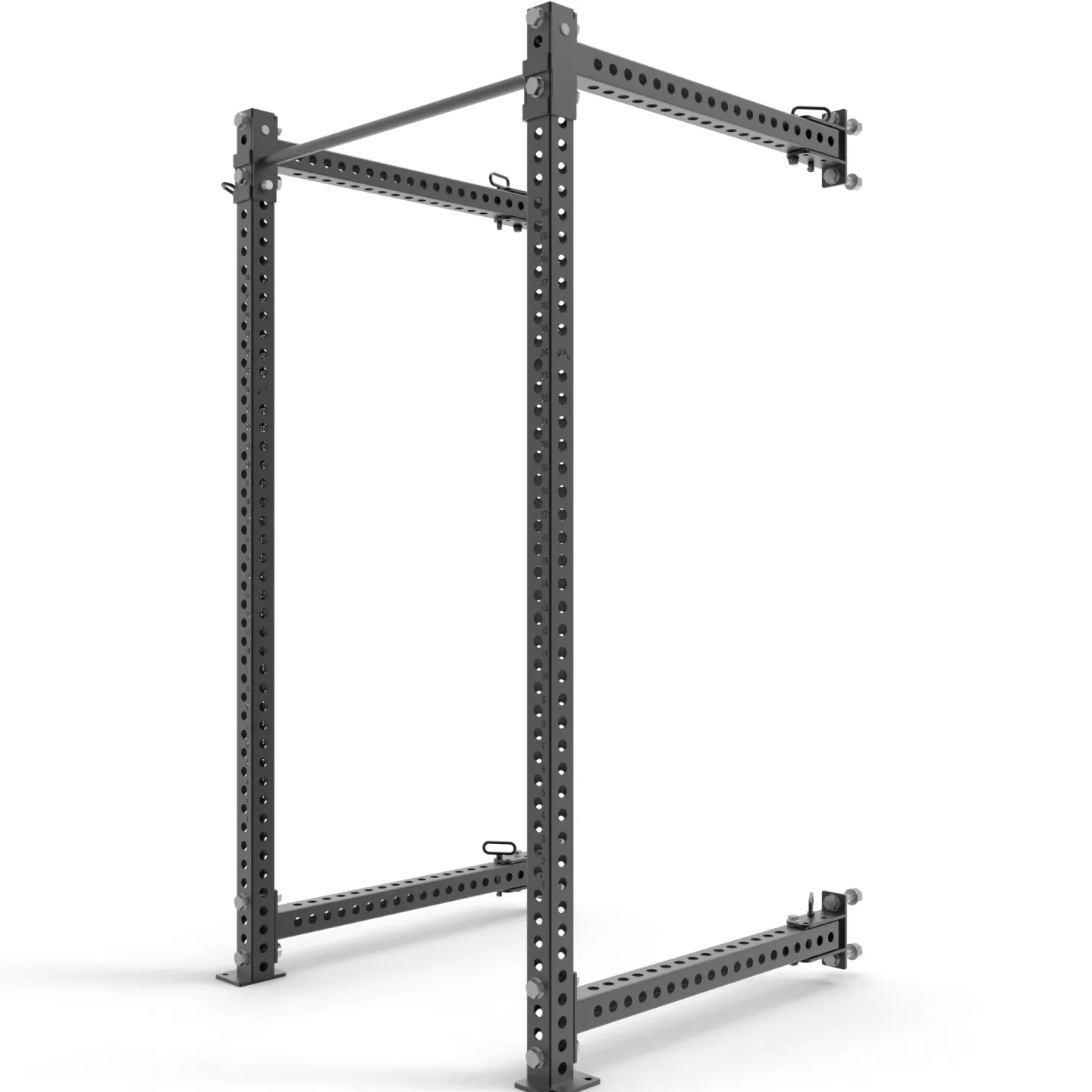 CS-1 Folding Rack, wall-mounted squat rack for squats, pull-ups and dips - view 4