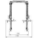CS-1 Polea ajustable para rack de musculación - vista 6