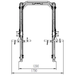 Verstellbarer Kabelzug für Rack CS-1