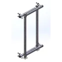 Rack plegable CS-1, rack de sentadillas de pared para sentadillas, dominadas y fondos - vista 6
