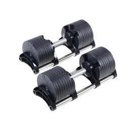 Coppia di manubri regolabili 2-32 kg - cuscinetto 2 kg