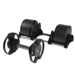 Coppia di manubri regolabili 2-32 kg - cuscinetto 2 kg