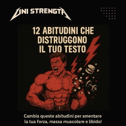 abitudini che distruggono il testosterone