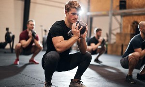 Goblet Squat Haltères
