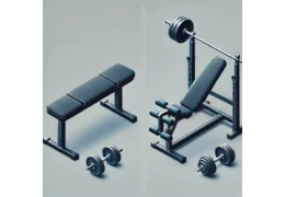 ¿Cuál es la diferencia entre un banco plano y un banco reclinable?